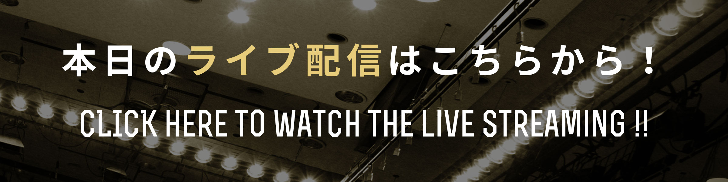 本日のライブ配信はこちらから!