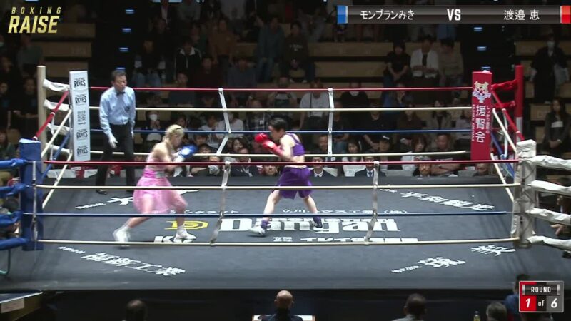 渡邉 恵 VS モンブランみき