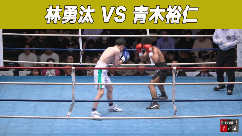 林勇汰 VS 青木裕仁