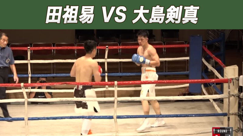 田祖易 VS 大島剣真